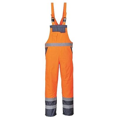 Portwest S488ONRXL kontrast haklapp och stag, ofodrad, vanlig, storlek X-Large, orange/marinblå Portwest S488ONRXL kontrast haklapp och stag, ofodrad, vanlig, storlek X-Large, orange/marinblå