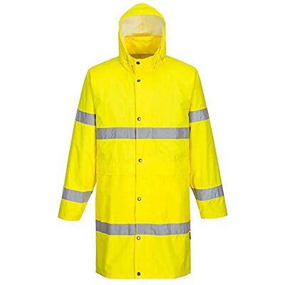 Portwest h442yerxxxl serie H442 Hi-Vis hund demantel, 100 cm, vanlig, storlek: 3 x stor, gul Portwest h442yerxxxl serie H442 Hi-Vis hund demantel, 100 cm, vanlig, storlek: 3 x stor, gul