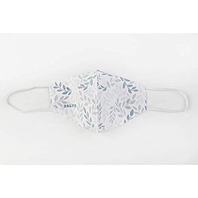 BELYO Vuxen Återanvändbar hygienisk mask UN 0065 vit med zebradesign BELYO Vuxen Återanvändbar hygienisk mask UN 0065 vit med zebradesign