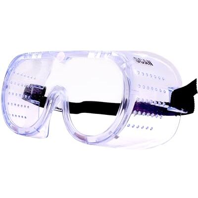 Scan Directly Vented Skyddsglasögon – Imskyddande och UV-resistenta ögonskydd med klara linser, lämpliga för användning med glasögon Scan Directly Vented Skyddsglasögon – Imskyddande och UV-resistenta ögonskydd med klara linser, lämpliga för användning med glasögon