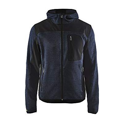 Blåkläder Blaklader 493021178699L stickad jacka, mörk marinblå/svart, storlek L Blåkläder Blaklader 493021178699L stickad jacka, mörk marinblå/svart, storlek L