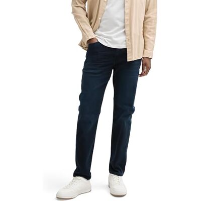 TOM TAILOR Denim herrjeans Bryden Tapered, 10170 Blå svart denim, 30W / 32L TOM TAILOR Denim herrjeans Bryden Tapered, 10170 Blå svart denim, 30W / 32L