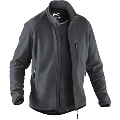 KÜBLER Workwear Arbetskläder Fleece-arbetsjacka antracit, antracit, M KÜBLER Workwear Arbetskläder Fleece-arbetsjacka antracit, antracit, M