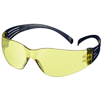 SecureFit 3M 100 säkerhetsglasögon, blå ram, repskydd/anti-dimma, bärnstensobjektiv, SF103AF-BLU-EU SecureFit 3M 100 säkerhetsglasögon, blå ram, repskydd/anti-dimma, bärnstensobjektiv, SF103AF-BLU-EU
