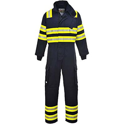 Portwest FR98 Overall för skogsbränder, storlek M, Navy Portwest FR98 Overall för skogsbränder, storlek M, Navy