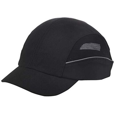 UCI Ultimate Industrial HPBC_PREM-BLACK Deluxe Ventilerad Bump Cap, Svart UCI Ultimate Industrial HPBC_PREM-BLACK Deluxe Ventilerad Bump Cap, Svart