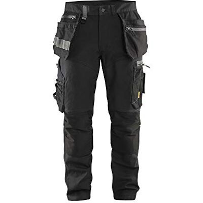 Blåkläder Blaklader 159913439900C60 hantverkare arbetsbyxor med stretch, svart, storlek C60 Blåkläder Blaklader 159913439900C60 hantverkare arbetsbyxor med stretch, svart, storlek C60