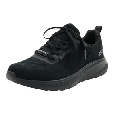 Skechers herr Squad Chaos Sr Parley medicinsk servicesko, Svart textil syntetisk, 45 EU Skechers herr Squad Chaos Sr Parley medicinsk servicesko, Svart textil syntetisk, 45 EU