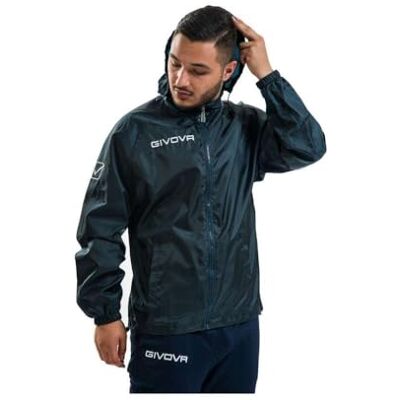 Givova unisex vuxen Rj001 Vattentät jacka (1-pack) Givova unisex vuxen Rj001 Vattentät jacka (1-pack)