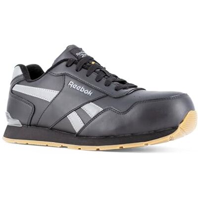 Reebok Royal Glide S3 SRC vattentåligt läder svart låga säkerhetsskor Reebok Royal Glide S3 SRC vattentåligt läder svart låga säkerhetsskor