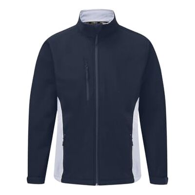 ORN arbetskläder 4280 Silverswift tvåfärgad softshell jacka, marinblå/himmel, medium storlek ORN arbetskläder 4280 Silverswift tvåfärgad softshell jacka, marinblå/himmel, medium storlek