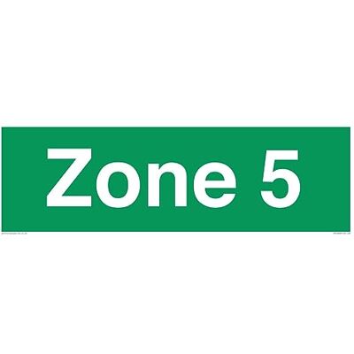 Viking Zon 5 skylt – 600 x 200 mm – L62 Viking Zon 5 skylt – 600 x 200 mm – L62