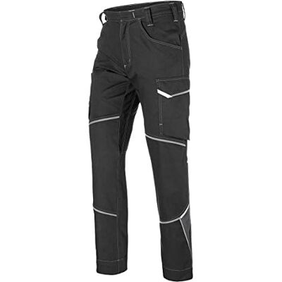 KÜBLER Workwear Paul H. Kübler Bekleidungswerk Arbetskläder Dambyxor, svart/antracit, 62 SE KÜBLER Workwear Paul H. Kübler Bekleidungswerk Arbetskläder Dambyxor, svart/antracit, 62 SE