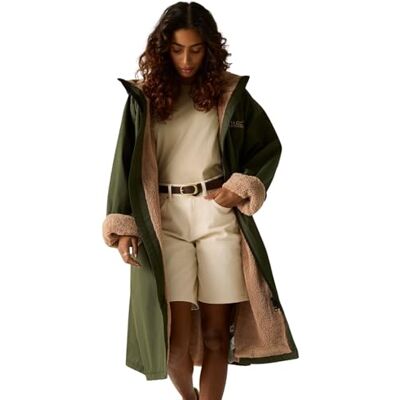 Regatta Herr Robe À Langer Imperméable, Dark Khaki, S/M Regatta Herr Robe À Langer Imperméable, Dark Khaki, S/M