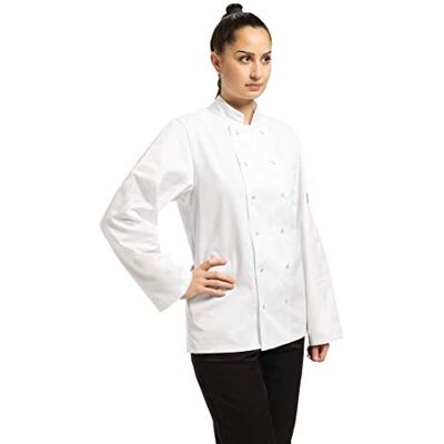 Whites Chefs Clothing Whites Chefs Apparel vegas kockjacka, långärmade vit, A134-XL. Whites Chefs Clothing Whites Chefs Apparel vegas kockjacka, långärmade vit, A134-XL.