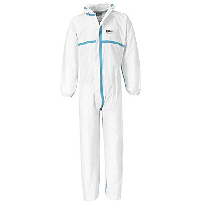 Portwest ST60WHRXXXL Overaller, 50 Piece, Vit, XXXL Portwest ST60WHRXXXL Overaller, 50 Piece, Vit, XXXL