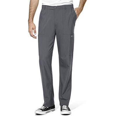 WonderWink 5355XPEWT3XL W123 mäns platt framficka byxa, tenn, utökad 3XL storlek WonderWink 5355XPEWT3XL W123 mäns platt framficka byxa, tenn, utökad 3XL storlek