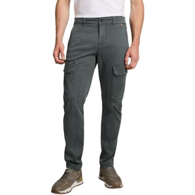 TOM TAILOR herr TTTYLER figursydda cargobyxor 1052342, 14406 – mörk oliv, 32W / 32L TOM TAILOR herr TTTYLER figursydda cargobyxor 1052342, 14406 – mörk oliv, 32W / 32L