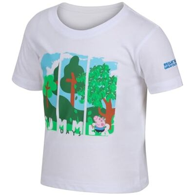 Regatta Peppa T-shirt för barn, Vitt trädpeppa, 3 �r Regatta Peppa T-shirt för barn, Vitt trädpeppa, 3 �r