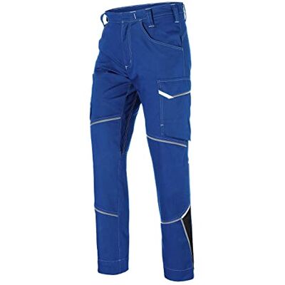 KÜBLER Workwear KÜBLER arbetskläder dambyxor, Kungsblå/svart, 52 SE KÜBLER Workwear KÜBLER arbetskläder dambyxor, Kungsblå/svart, 52 SE