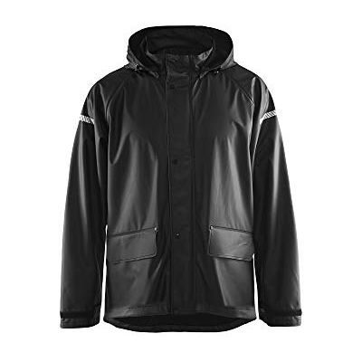 Blåkläder Blaklader 431120009900XL Level 1 regnjacka, svart, storlek XL Blåkläder Blaklader 431120009900XL Level 1 regnjacka, svart, storlek XL