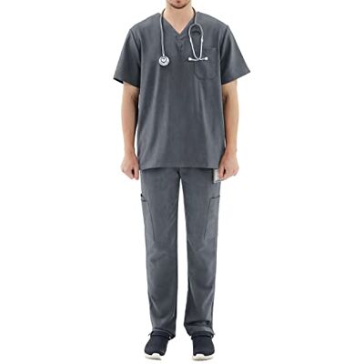 MISEMIYA UNISEX sanitetsuniform- SANITÄRUNIFORMER XS, Grå TRS MISEMIYA UNISEX sanitetsuniform- SANITÄRUNIFORMER XS, Grå TRS