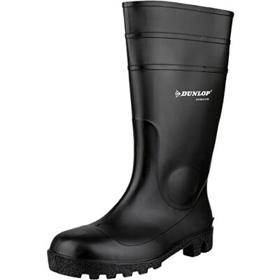 Dunlop Fs1600 gummistövlar för män, svart, 37 EU Dunlop Fs1600 gummistövlar för män, svart, 37 EU