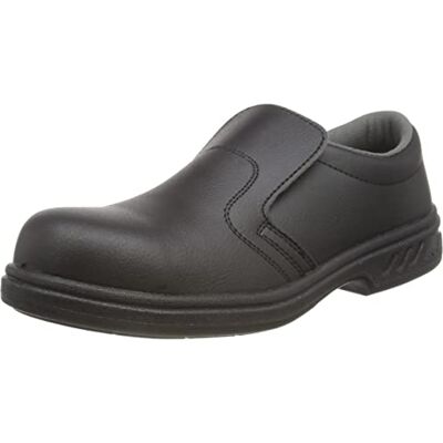 Portwest Steelite Slip on Safety shoe S2, mäns säkerhetsskor, svart (Black), 42 EU (8 UK) Portwest Steelite Slip on Safety shoe S2, mäns säkerhetsskor, svart (Black), 42 EU (8 UK)