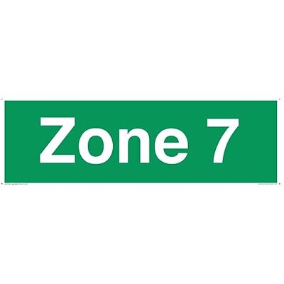 Viking Zon 7 skylt – 450 x 150 mm – L41 Viking Zon 7 skylt – 450 x 150 mm – L41