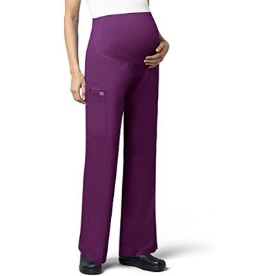 WonderWink 545AEGGPXS Wonder Work Dam Gravidbyxor, aubergine, Standard-XS Storlek WonderWink 545AEGGPXS Wonder Work Dam Gravidbyxor, aubergine, Standard-XS Storlek
