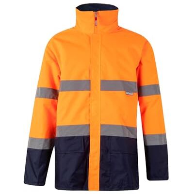 VELILLA 306002 Bicolor Parka, Marinblå och Fluor Orange, Storlek 3XL, Marinblå och orange, 3XL VELILLA 306002 Bicolor Parka, Marinblå och Fluor Orange, Storlek 3XL, Marinblå och orange, 3XL