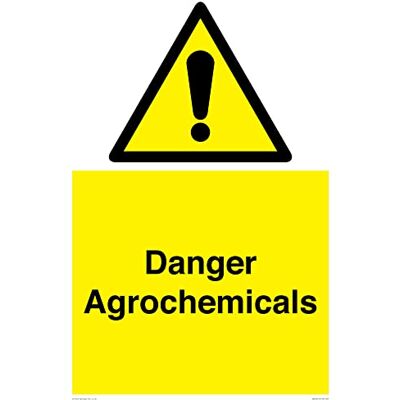 Viking Danger Agrochemicals skylt 400 x 600 mm A2P Viking Danger Agrochemicals skylt 400 x 600 mm A2P