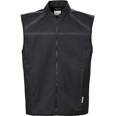 Fristads Softshelljacka Fusion ärmlös färg svart Gr. S 100% polyester Fristads Softshelljacka Fusion ärmlös färg svart Gr. S 100% polyester