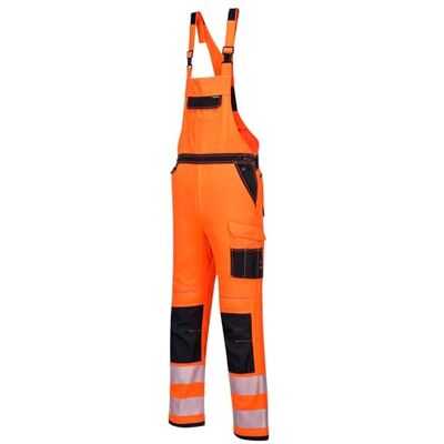 Portwest PW344 – PW3 Hi-Vis haklapp och stag (liten, orange/svart) Portwest PW344 – PW3 Hi-Vis haklapp och stag (liten, orange/svart)