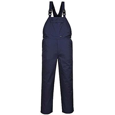 Portwest Burnley arbete Bib & Brace Hose latzbyxa bak påsatt väska Workwear Gr. L, blå – Navy – Large EU / Large UK Portwest Burnley arbete Bib & Brace Hose latzbyxa bak påsatt väska Workwear Gr. L, blå – Navy – Large EU / Large UK
