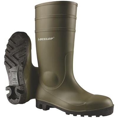 Dunlop ProtomastorSafety Boots för män, grönsvart, 42 EU Dunlop ProtomastorSafety Boots för män, grönsvart, 42 EU