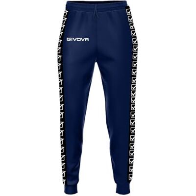 Givova Terry Band-byxor, unisex, Färg: blå Givova Terry Band-byxor, unisex, Färg: blå