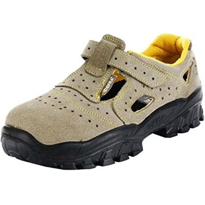 COFRA NT040-000.W41 NEW BRENTA S1 P SRC säkerhetssandaler, beige/orange, storlek 41 COFRA NT040-000.W41 NEW BRENTA S1 P SRC säkerhetssandaler, beige/orange, storlek 41