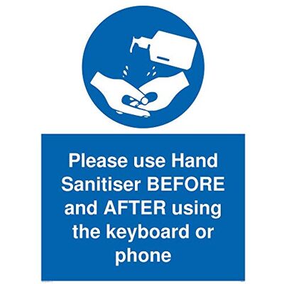Viking Använd handsanitiser före och efter med tangentbordet eller telefonen Viking Använd handsanitiser före och efter med tangentbordet eller telefonen