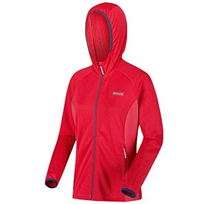 Regatta Helio 'Full Zip aktiv jacka med huva mjukt skal röd himmel M Regatta Helio 'Full Zip aktiv jacka med huva mjukt skal röd himmel M
