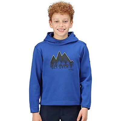 Regatta JUNIOR HIGHTON EXTOL HOODY Junior Softshelljacka i stretch stretch mesh med huva Regatta JUNIOR HIGHTON EXTOL HOODY Junior Softshelljacka i stretch stretch mesh med huva
