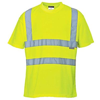 Portwest Varningsskydd T-shirt, storlek: XS, färg: gul, S478YERXS Portwest Varningsskydd T-shirt, storlek: XS, färg: gul, S478YERXS