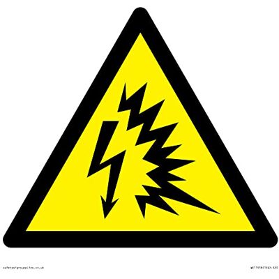 Viking W042 Varning: Arc Flash Sign 200 x 200 mm S20 Viking W042 Varning: Arc Flash Sign 200 x 200 mm S20