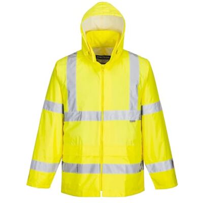 Portwest H440 Herrarnas Lättvikt Vattentät Hi-Vis Regnjacka Gul, L Portwest H440 Herrarnas Lättvikt Vattentät Hi-Vis Regnjacka Gul, L