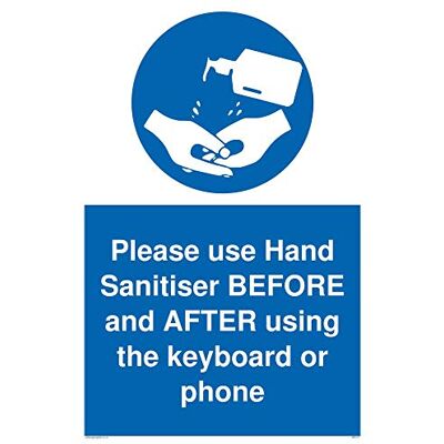 Viking Använd handsanitiser före och efter med tangentbordet eller telefonen Viking Använd handsanitiser före och efter med tangentbordet eller telefonen