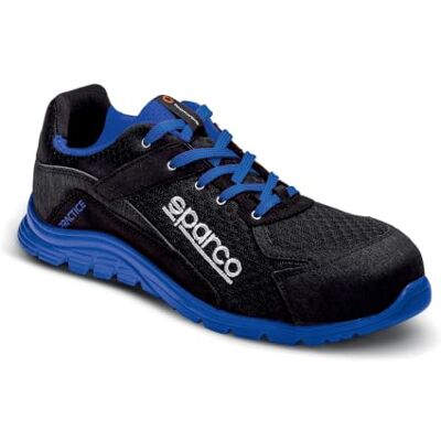 Sparco 0751747NRAZ SHOES BLACK PRAXIS/blå storlek 47 Sparco 0751747NRAZ SHOES BLACK PRAXIS/blå storlek 47