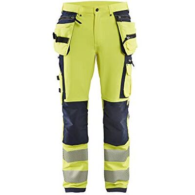 Blåkläder Blaklader 199716423399D120 4-vägs stretch högvisir, gul/svart, storlek D120 Blåkläder Blaklader 199716423399D120 4-vägs stretch högvisir, gul/svart, storlek D120