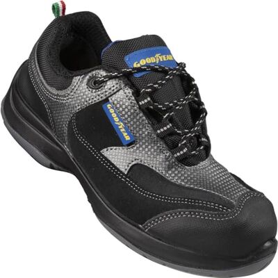 Goodyear S1P metallfria skyddsskor nummer 40 grå/svart Work Goodyear S1P metallfria skyddsskor nummer 40 grå/svart Work