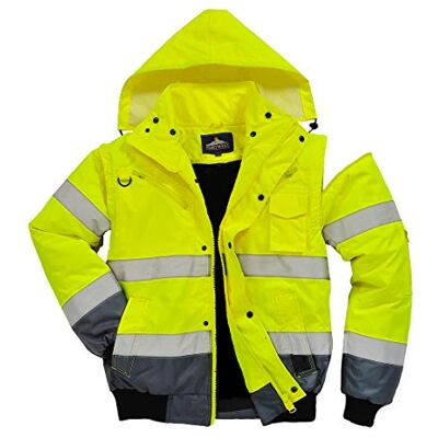Portwest 3in1 bomberjacka 3:2 färg: YeNa Talla: 5XL Portwest 3in1 bomberjacka 3:2 färg: YeNa Talla: 5XL