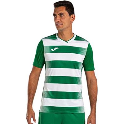 Joma unisex vuxen T-shirt Med Kort Ärm Europa V Grön Vit T-shirt Joma unisex vuxen T-shirt Med Kort Ärm Europa V Grön Vit T-shirt